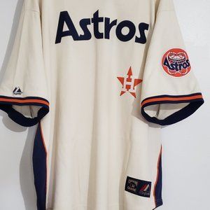 Houston Astros Cream cotton jersey